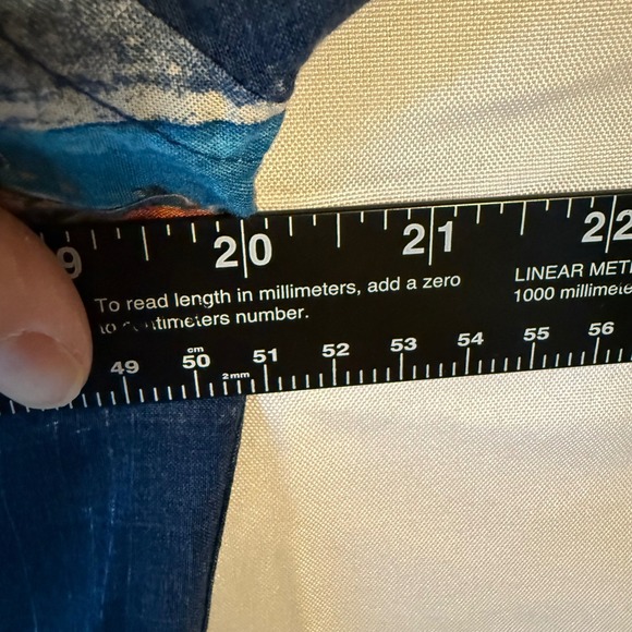 Island Shores Mens Short Sleeve Button Up Shirt Blue Hawaiian Car Print Size S - Picture 5 of 5